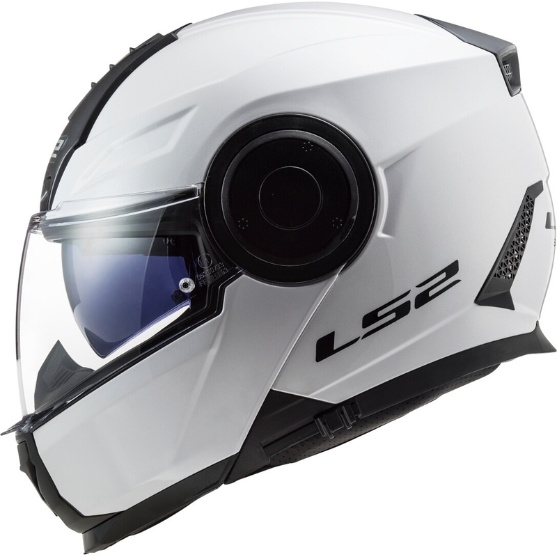 Felnyitható motoros sisak LS2 FF902 Scope Solid fehér