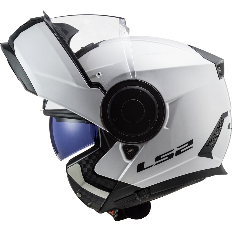 Felnyitható motoros sisak LS2 FF902 Scope Solid fehér