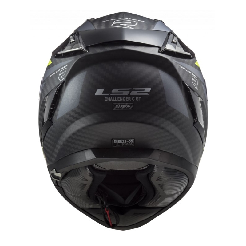 Integrált motoros sisak LS2 FF327 Challenger C Drone Black-Fluo Sárga kiárusítás