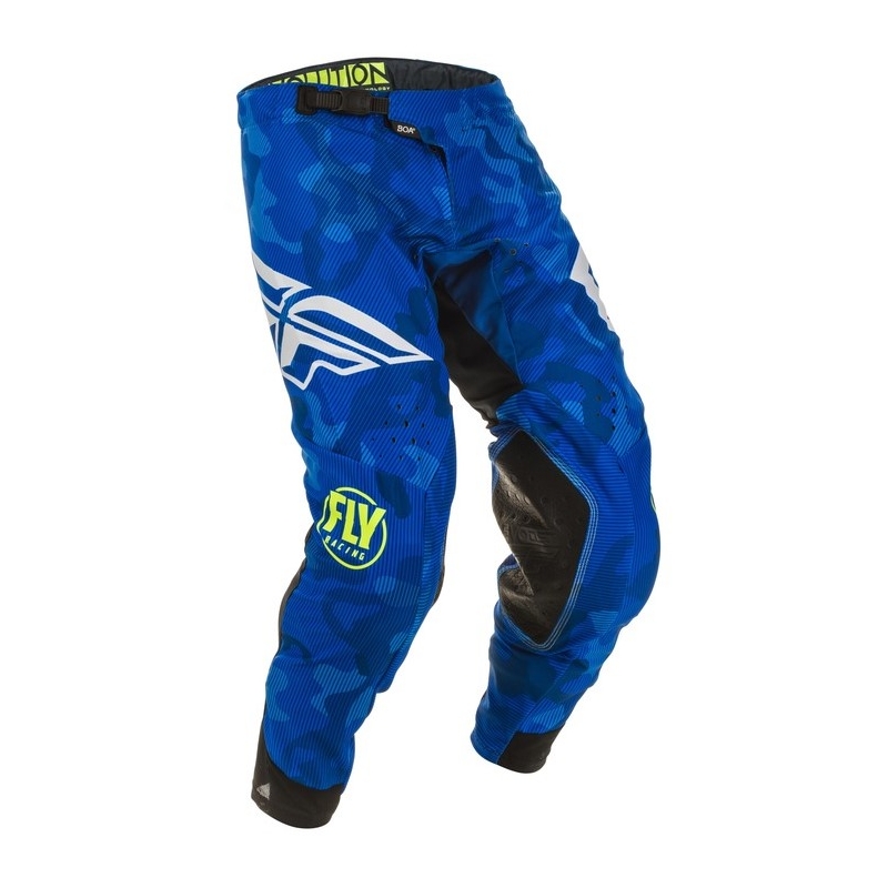 Motocross nadrág FLY Racing Evolution kék-fehér
