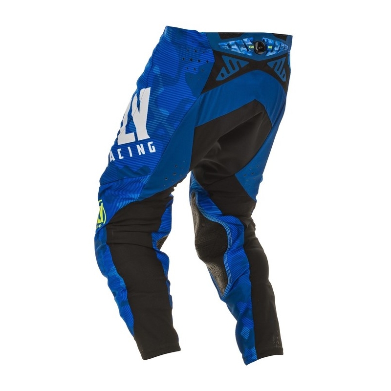 Motocross nadrág FLY Racing Evolution kék-fehér