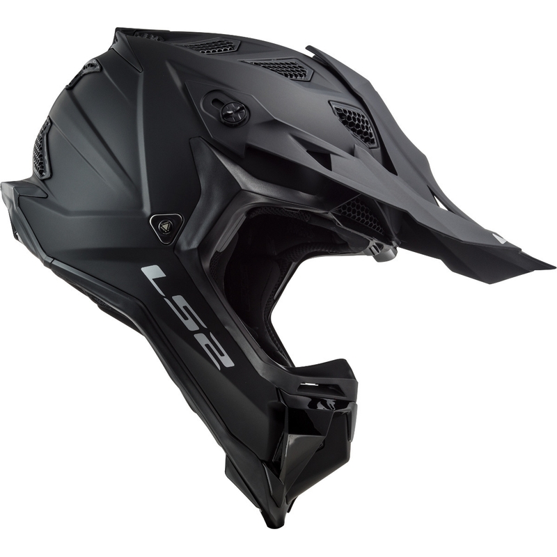 Motocross sisak LS2 MX470 Subverter Noir fekete matt