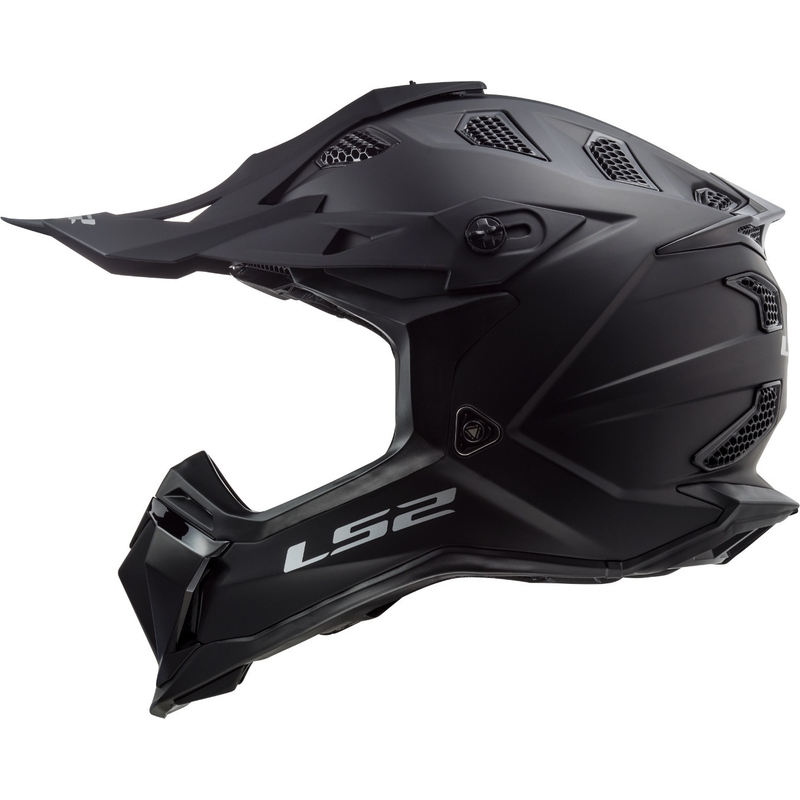 Motocross sisak LS2 MX470 Subverter Noir fekete matt