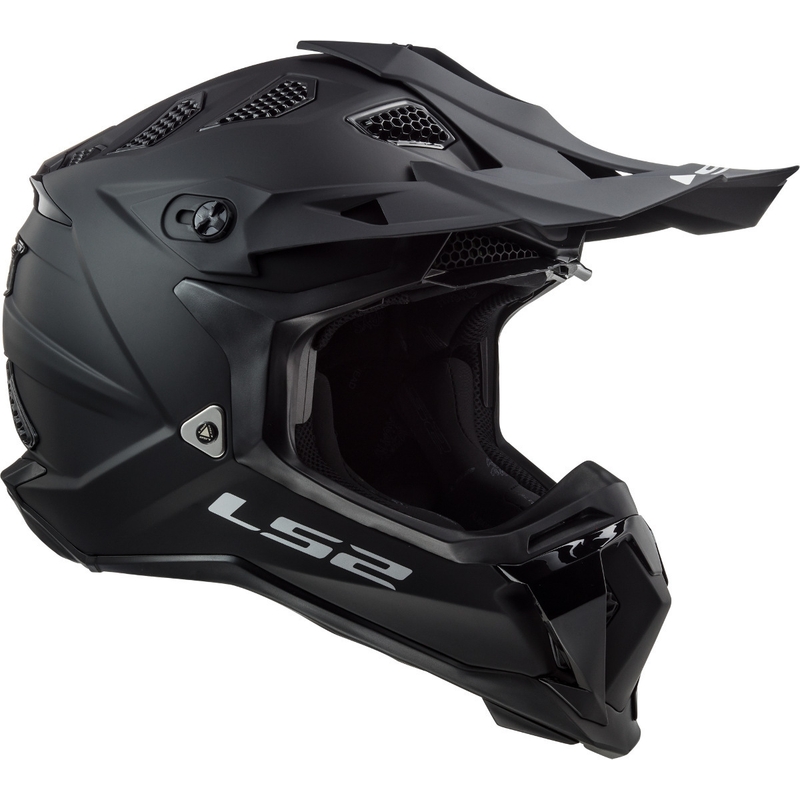 Motocross sisak LS2 MX470 Subverter Noir fekete matt