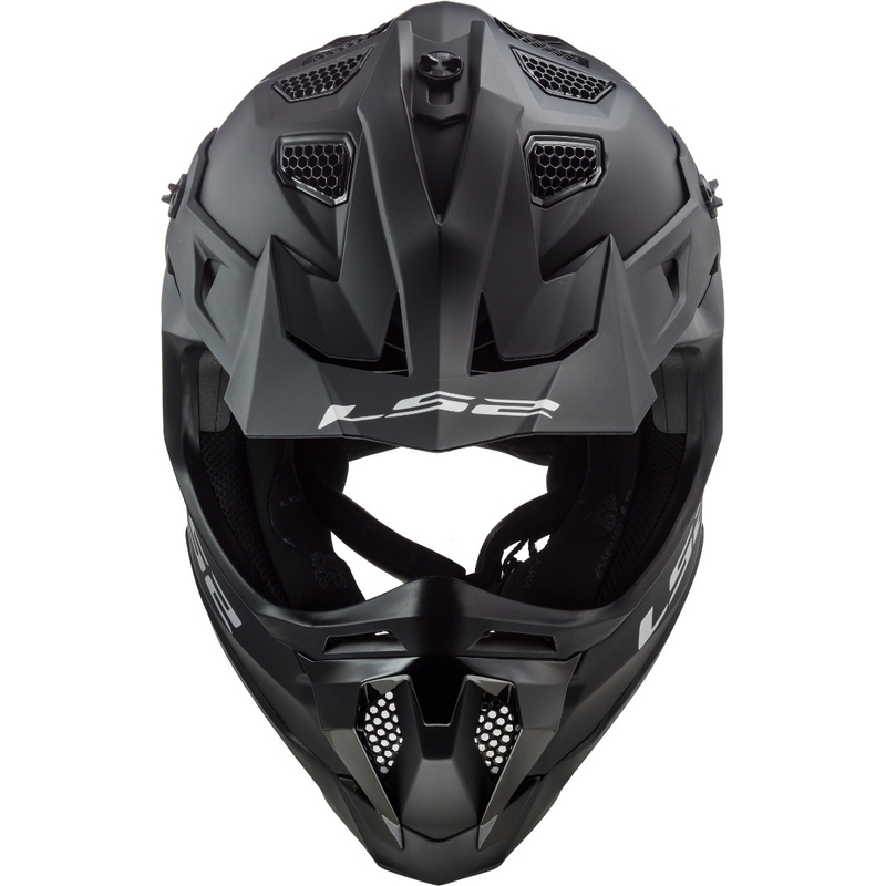 Motocross sisak LS2 MX470 Subverter Noir fekete matt
