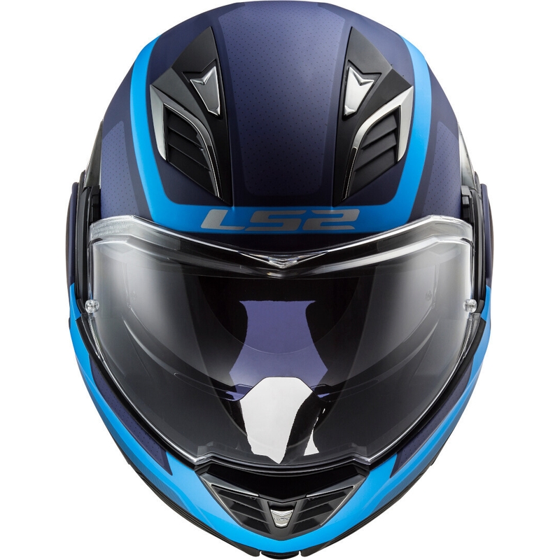 Felnyitható motoros sisak LS2 FF900 Valiant II Orbit kék