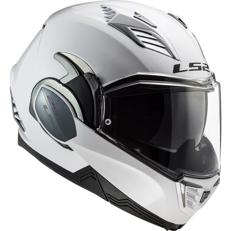 Felnyitható motoros sisak LS2 FF900 Valiant II Solid fehér