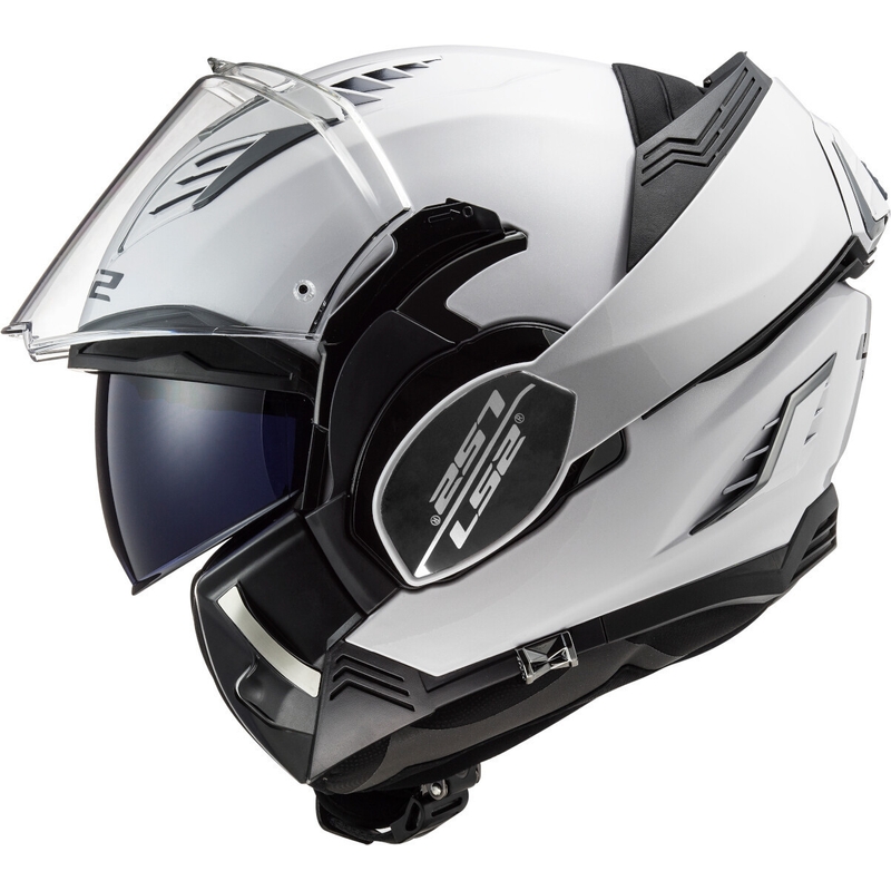 Felnyitható motoros sisak LS2 FF900 Valiant II Solid fehér