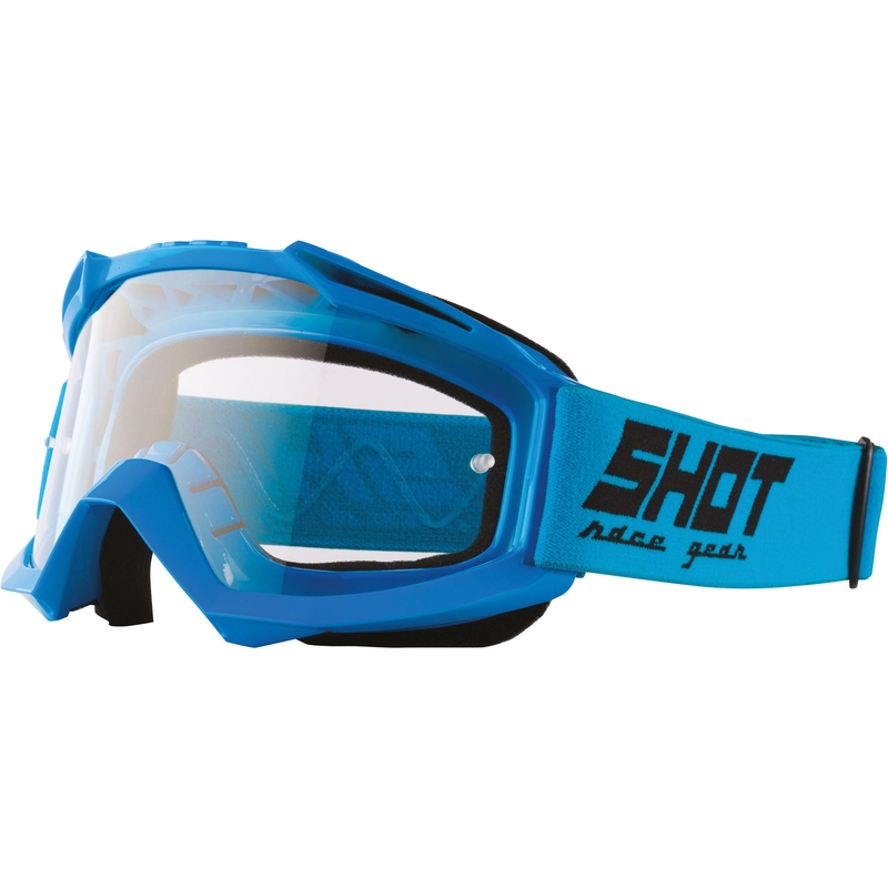 Motocross szemüveg Shot Assault Solid Blue