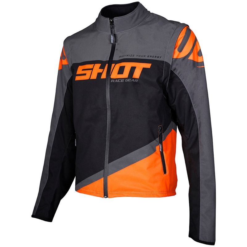 Softshell Jacket Shot Lite fekete-szürke-narancssárga akció kiárusítás