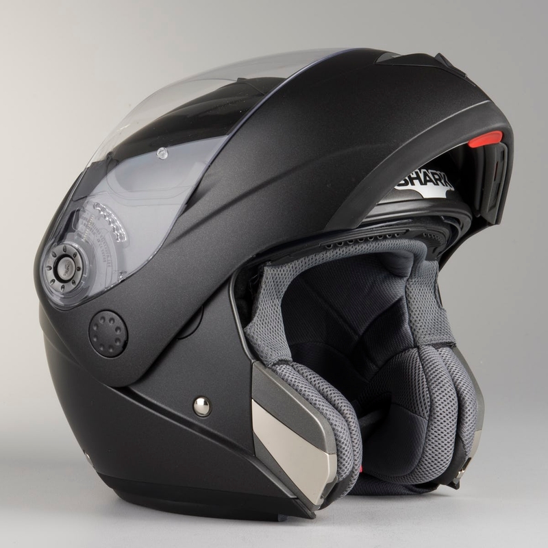 Billenő sisak SHARK OpenLine Prime fekete matt eladó kiárusítás