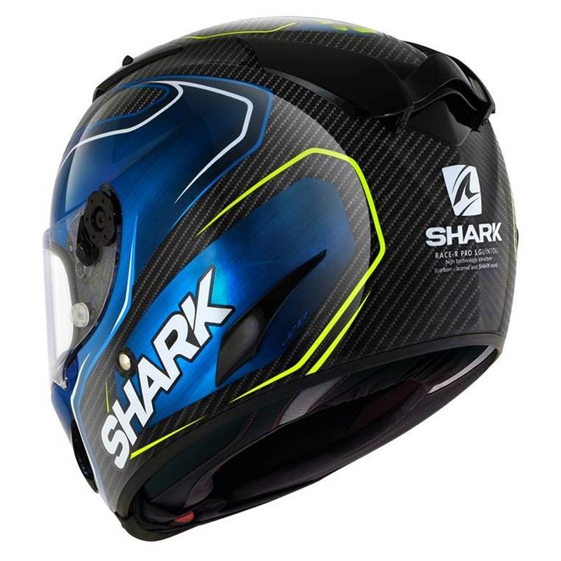 Integrált sisak SHARK RACE-R PRO CARBON Guintoli replika kiárusítás