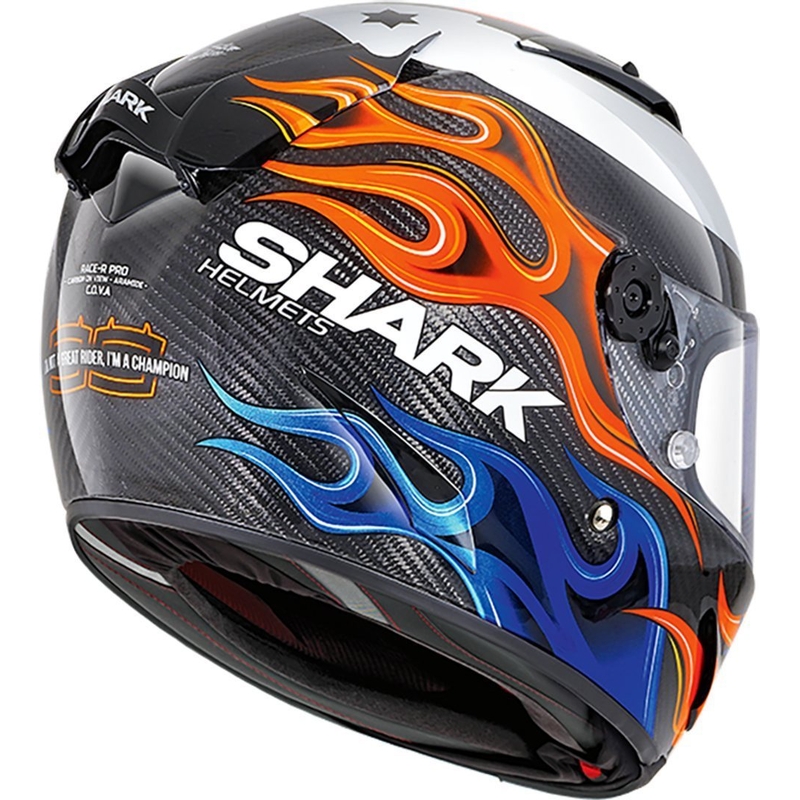 Integrált sisak SHARK RACE-R PRO CARBON Lorenzo Replica 2019