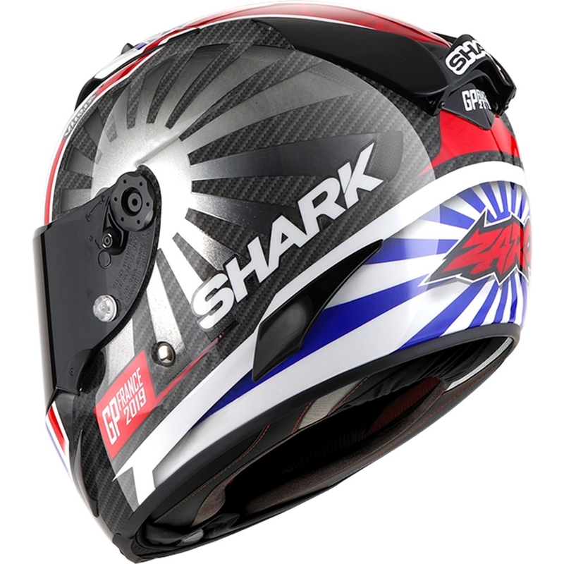 Integrált sisak SHARK RACE-R PRO CARBON Zarco GP De France Replica 2019