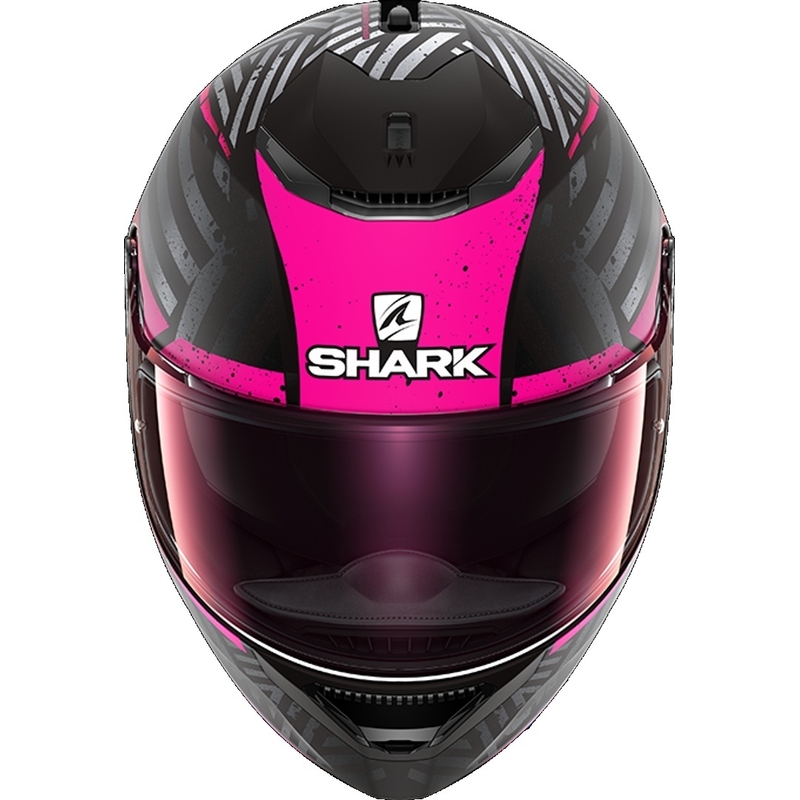 Integrált sisak SHARK SPARTAN 1.2 Kobra fekete-szürke-rózsaszín akció kiárusítás
