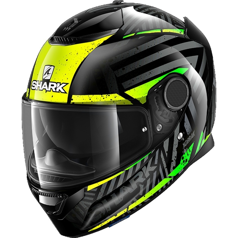 Integrált sisak SHARK SPARTAN 1.2 Cobra fekete-sárga-zöld