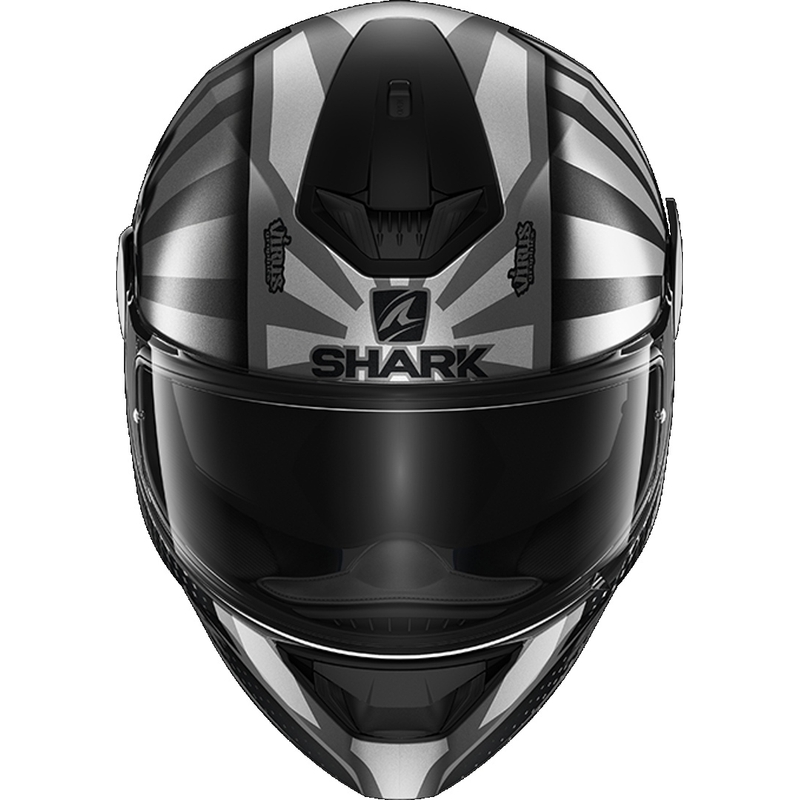 Integrált sisak SHARK D-SKWAL 2 Zarco 2019 Mat Replica fekete-szürke-ezüst kiárusítás