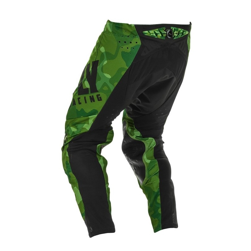 Motocross nadrág FLY Racing Evolution zöld-fekete