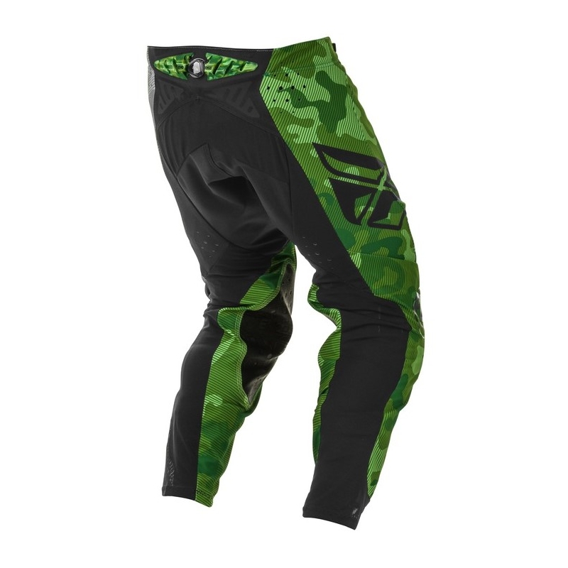 Motocross nadrág FLY Racing Evolution zöld-fekete