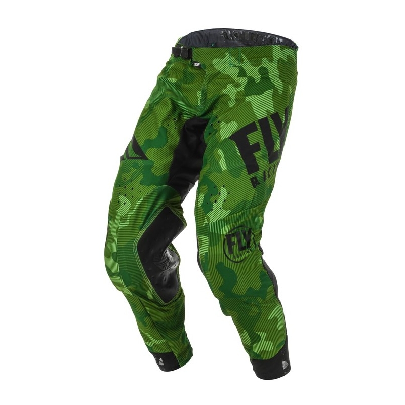 Motocross nadrág FLY Racing Evolution zöld-fekete