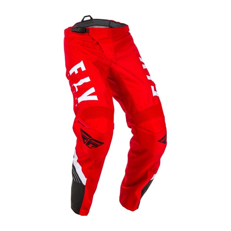 Motocross Pants FLY Racing F-16 2020 Piros-fekete-fehér