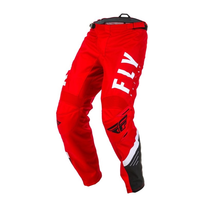 Motocross Pants FLY Racing F-16 2020 Piros-fekete-fehér