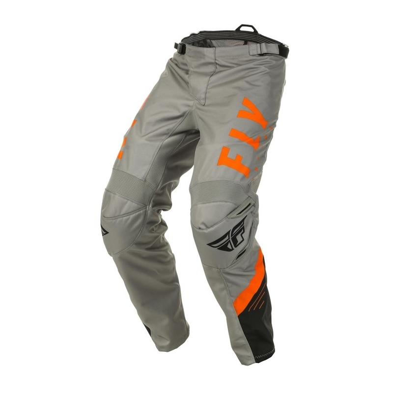 Motocross Pants FLY Racing F-16 2020 Szürke-Fekete-Narancs