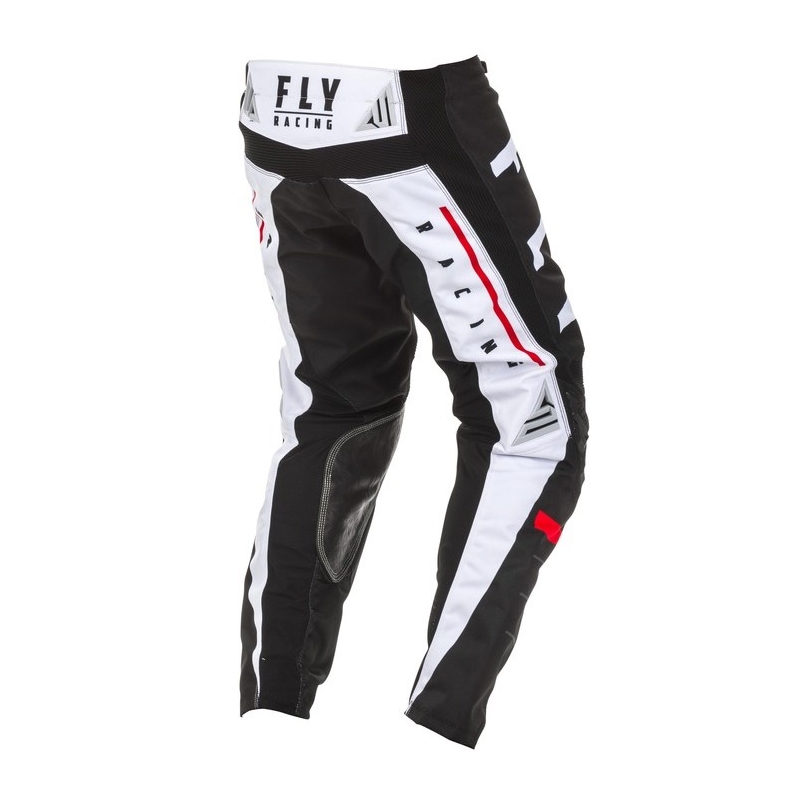 Motocross nadrág FLY Racing Kinetic K120 fekete-fehér-piros
