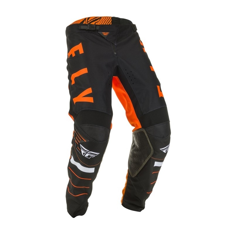 Motocross nadrág FLY Racing Kinetic K120 narancssárga-fekete-fehér