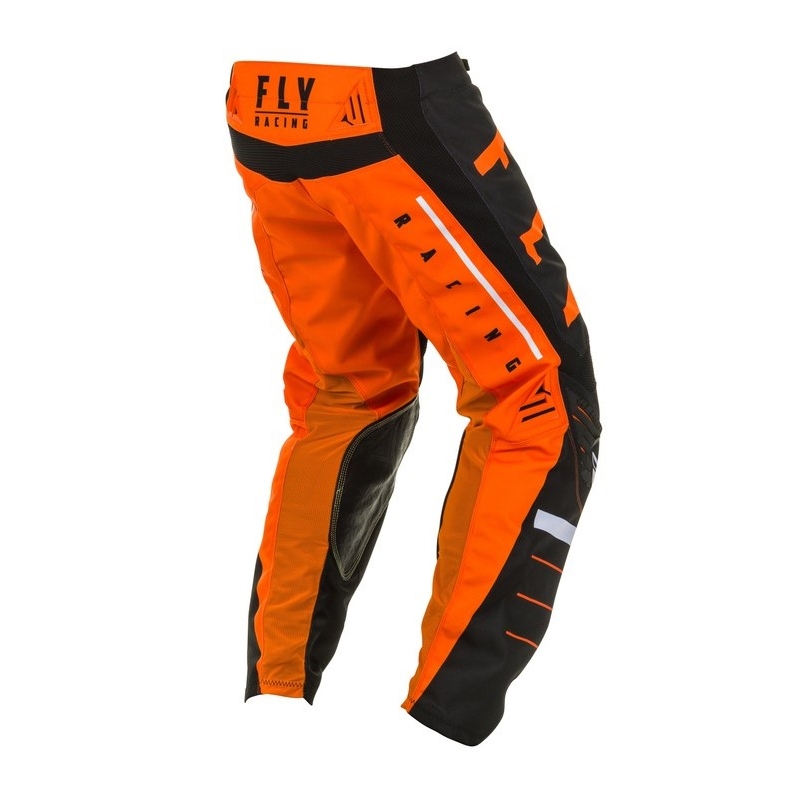 Motocross nadrág FLY Racing Kinetic K120 narancssárga-fekete-fehér
