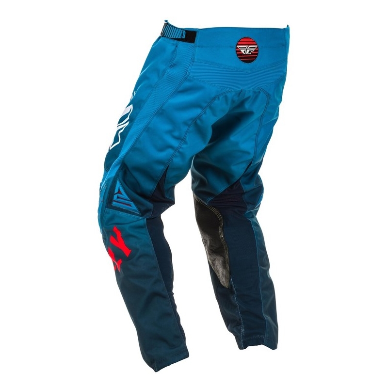 Motocross nadrág FLY Racing Kinetic K220 kék-fehér-piros
