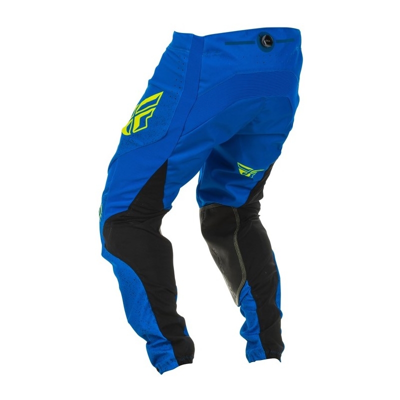 Motocross Pants FLY Racing Lite 2020 Kék-fekete-fluo sárga