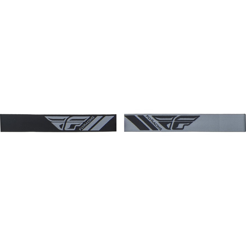 Motocross Szemüveg FLY Racing Zone 2019 szürke-fekete (ezüst króm plexi)