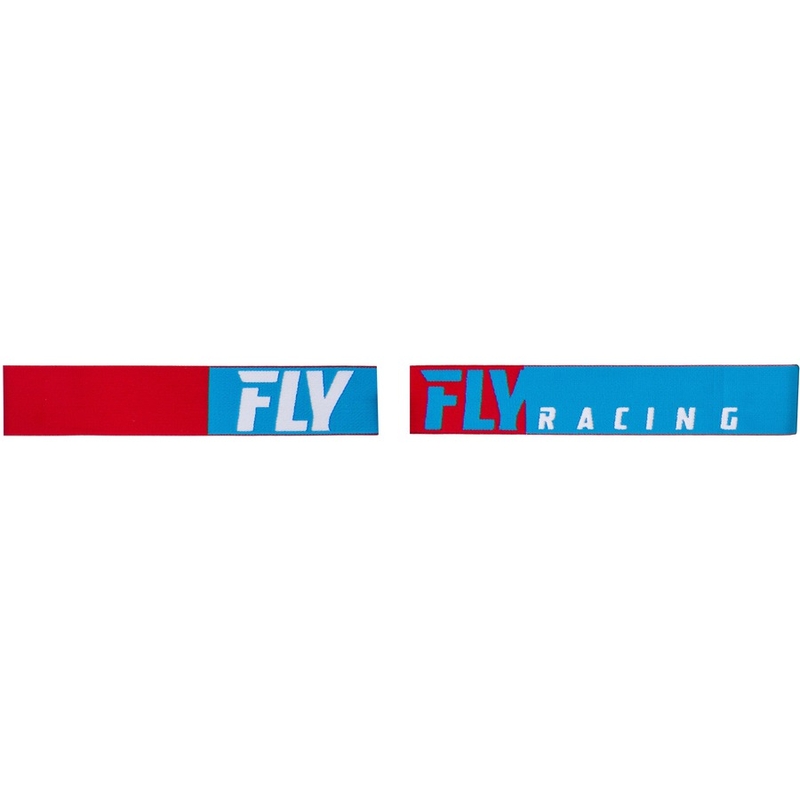 Motocross szemüveg FLY Racing Zone PRO 2019 piros-fehér-kék (piros króm plexi) akció kiárusítás