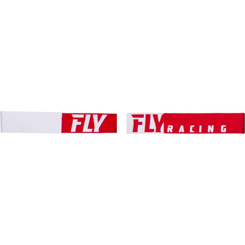 Motocross szemüveg FLY Racing Zone PRO 2019 piros-fehér (piros króm plexi) akció kiárusítás