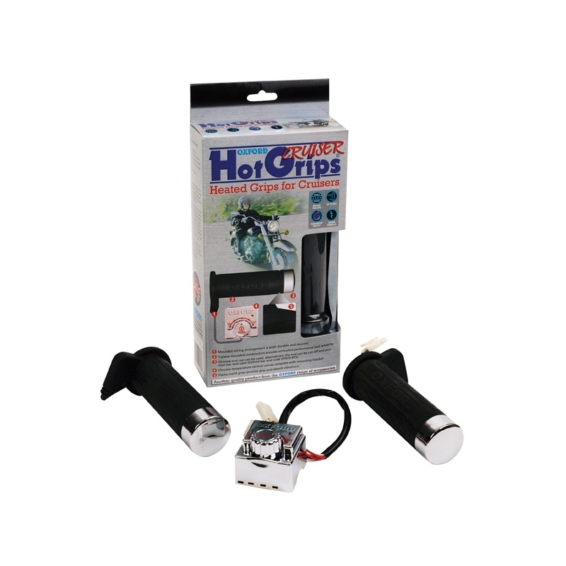 Oxford Cruiser 25,4 mm-es fűtött motorkerékpár markolat eladó