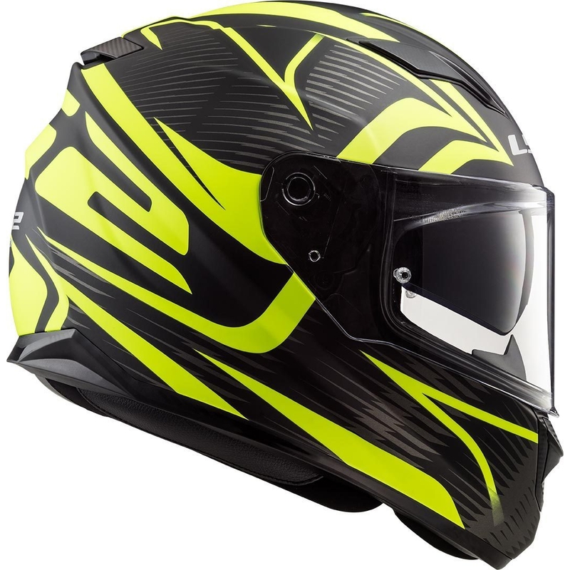 Integrált motoros sisak LS2 FF320 Stream Evo Jink fekete-fluo sárga