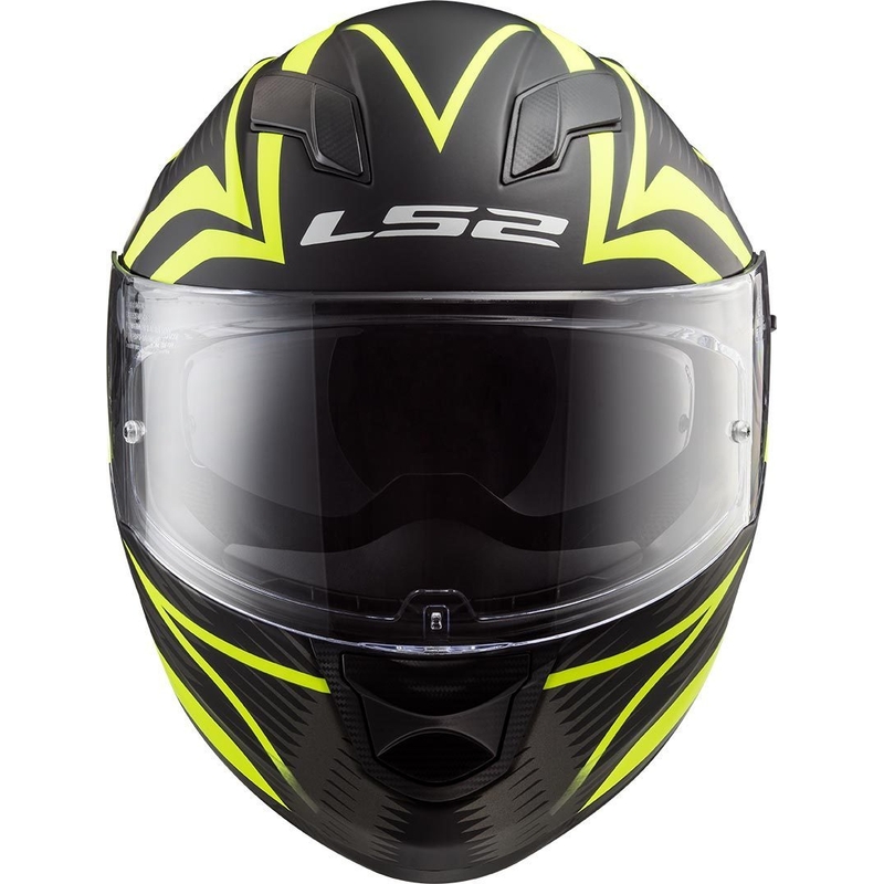 Integrált motoros sisak LS2 FF320 Stream Evo Jink fekete-fluo sárga