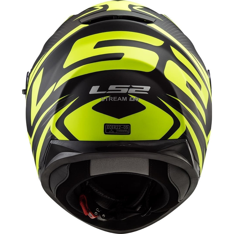 Integrált motoros sisak LS2 FF320 Stream Evo Jink fekete-fluo sárga
