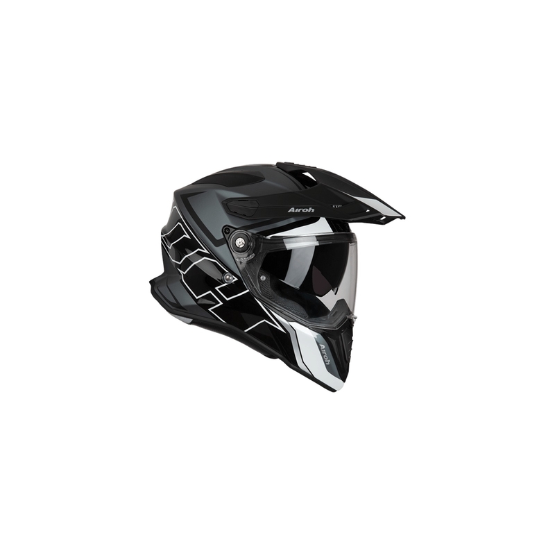 Helmet Airoh Commander Duo fekete akció kiárusítás