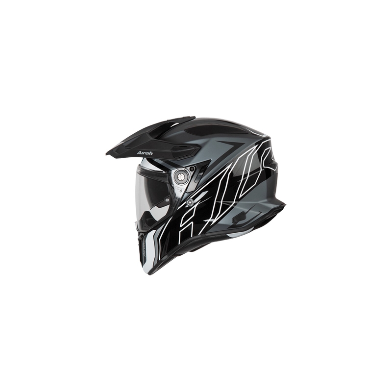 Helmet Airoh Commander Duo fekete akció kiárusítás