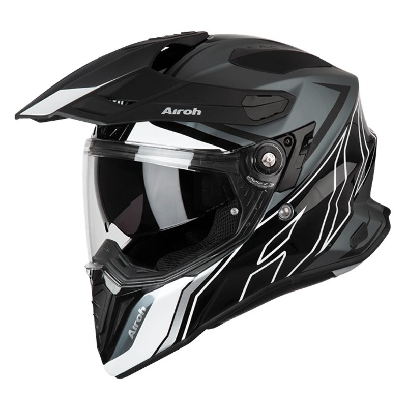 Helmet Airoh Commander Duo fekete akció kiárusítás