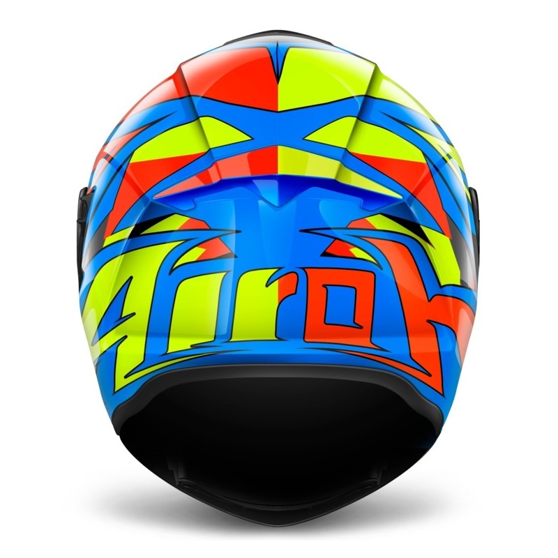 Integrált motoros sisak Airoh ST 501 Thunder kék-sárga-piros