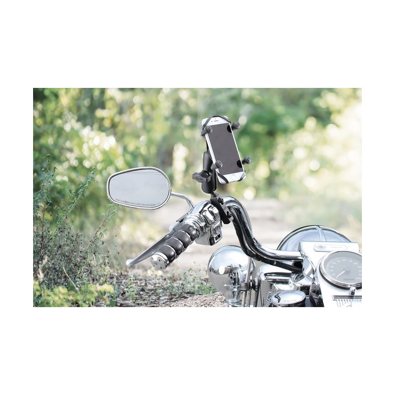 Držák mobilního telefonu RAM Mounts X-Grip s uchycením na objímku brzdové/ spojkové páčky/ řidítka motocyklu