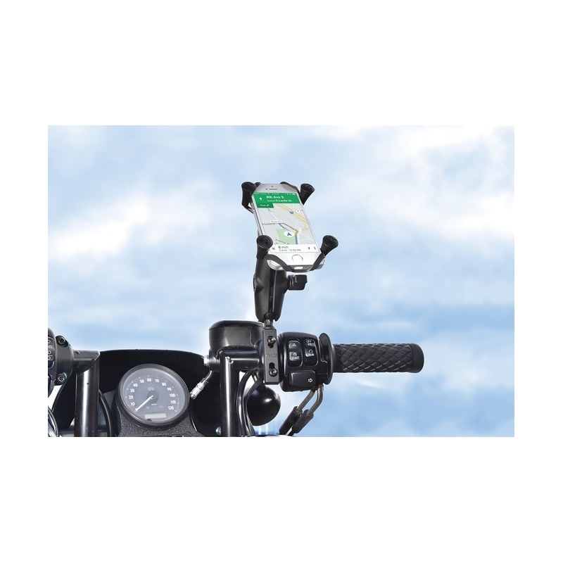 Držák mobilního telefonu RAM Mounts X-Grip s uchycením na objímku brzdové/ spojkové páčky/ řidítka motocyklu