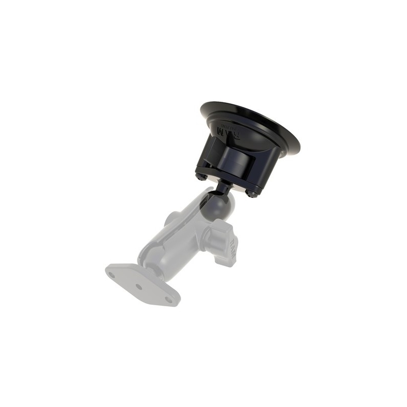 RAM Kiváló minőségű tapadókorongot rögzít 1"-os golyóscsappal