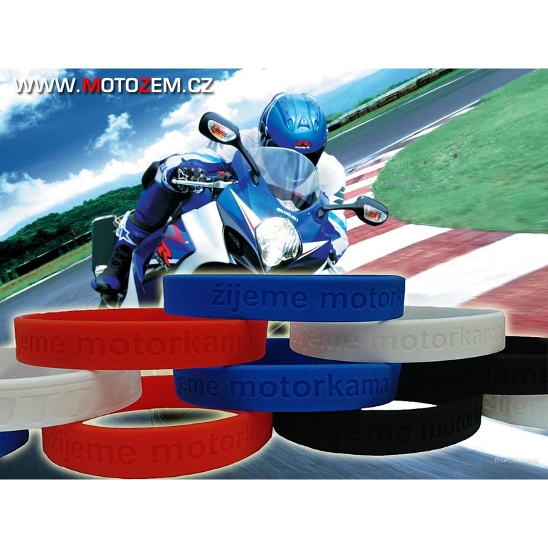 Motoros karkötő Élünk motorok piros