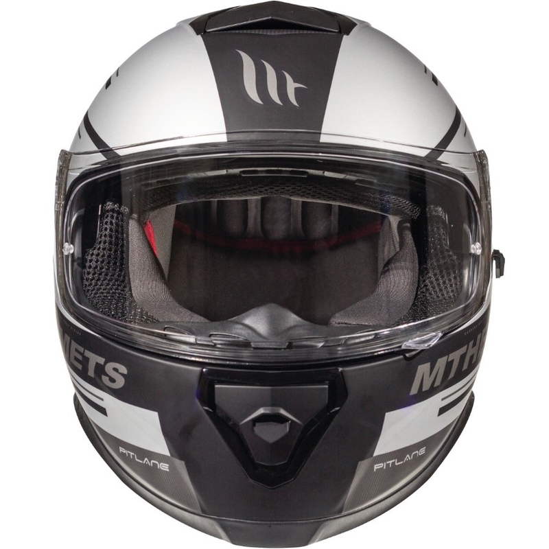 Integrált motoros sisak MT Thunder 3 SV Pitlane fekete-szürke