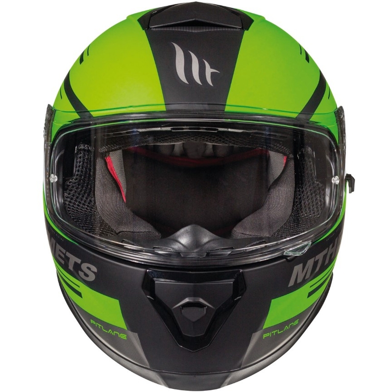 Integrált motoros sisak MT Thunder 3 SV Pitlane fekete-fluo zöld akció kiárusítás