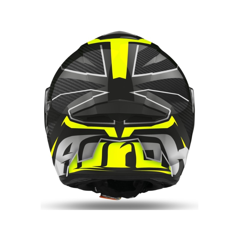 Integrált motoros sisak Airoh ST 501 Prime fekete-szürke-fluo sárga